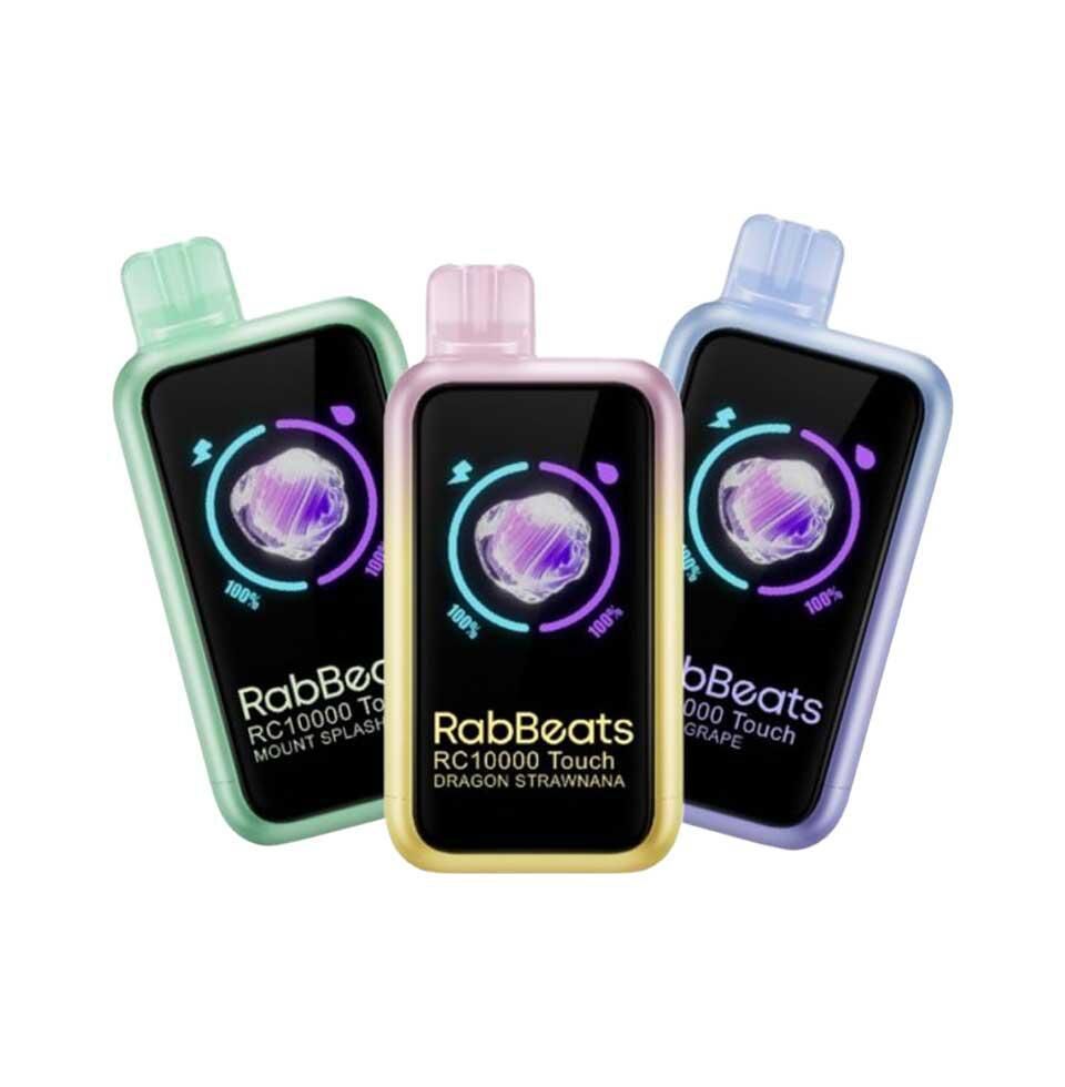 RabBeats RC10000 TOUCH Disposable Vape 5% (~10000 Puffs) - VapeO2 Delivery RabBeats RC10000 TOUCH Disposable Vape 5% (~10000 Puffs) - VapeO2 Delivery