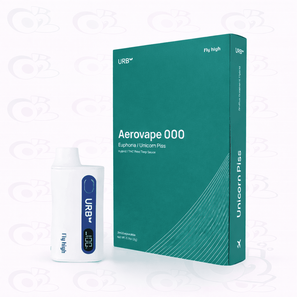 URB AeroVape 000 Disposable Cannabinoid Vape - VapeO2 Delivery URB AeroVape 000 Disposable Cannabinoid Vape - VapeO2 Delivery